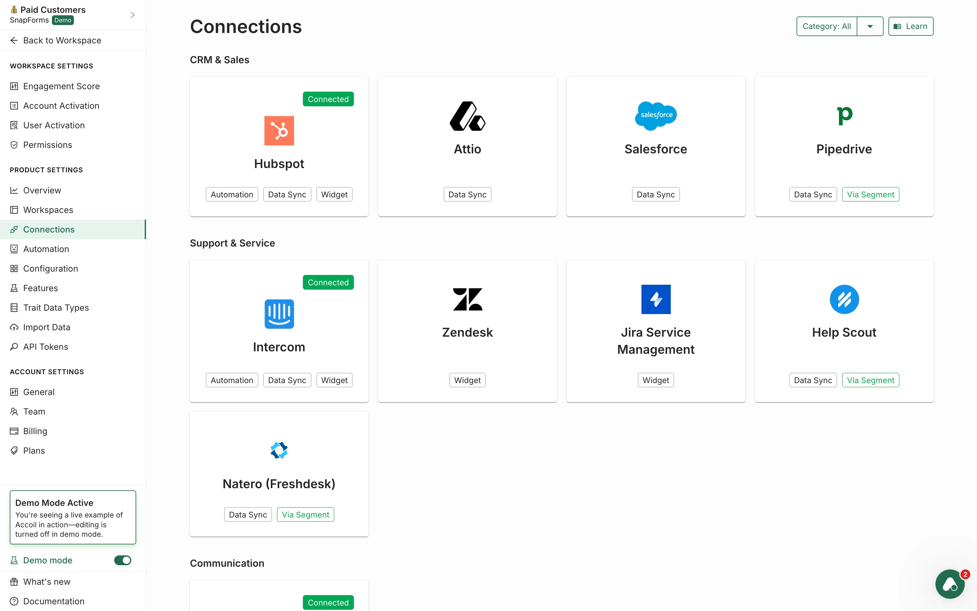 Segments that feed AI tools
