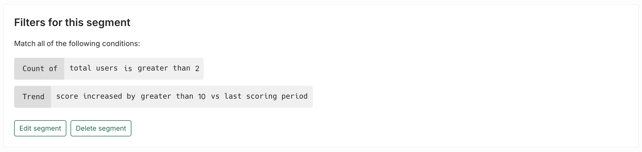 segmentsFilterView screenshot
